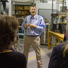 MagLab physicist Steve Hill gives a tour to participants of the 11th Meeting of the Group of Senior Officials for Global Infrastructures.