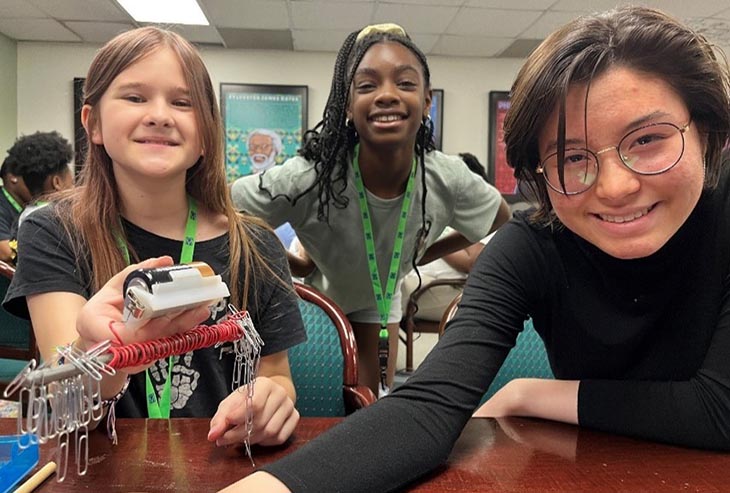 MagLab SciGirls Building an Electromagnet