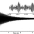 Ion cyclotron resonance time domain signal.