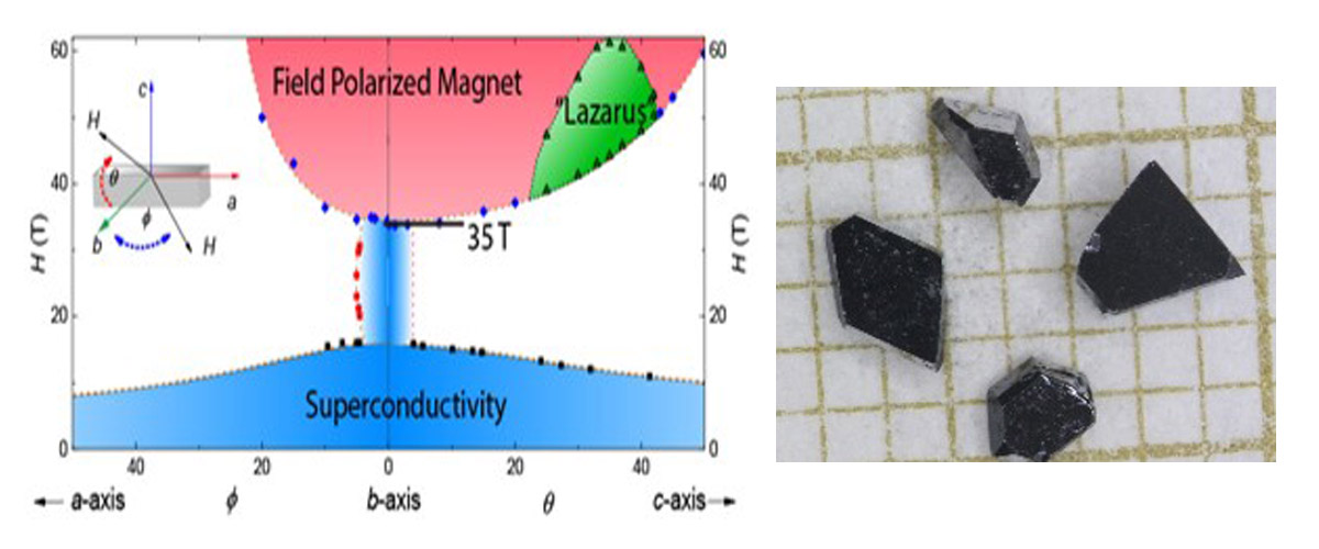 Magnetic field versus angle dependence of the superconducting phases in UTe2.