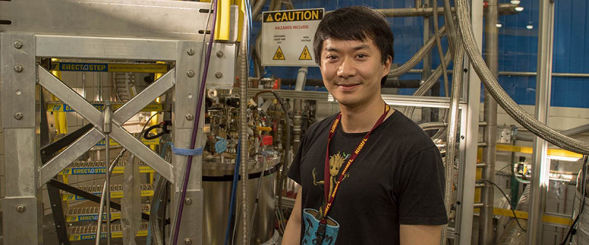 Jia (Leo) Li, a postdoctoral researcher in physics at Columbia University.