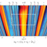 Penetration field capacitance (CP) plotted vs magnetic field (B) and electron density (n0) showing both new and well studied fractional quantum Hall states, which appear as orange and red lines.