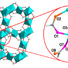 The α-Mg3(HCOO)6 metal-organic framework that contains twelve unique oxygen sites.