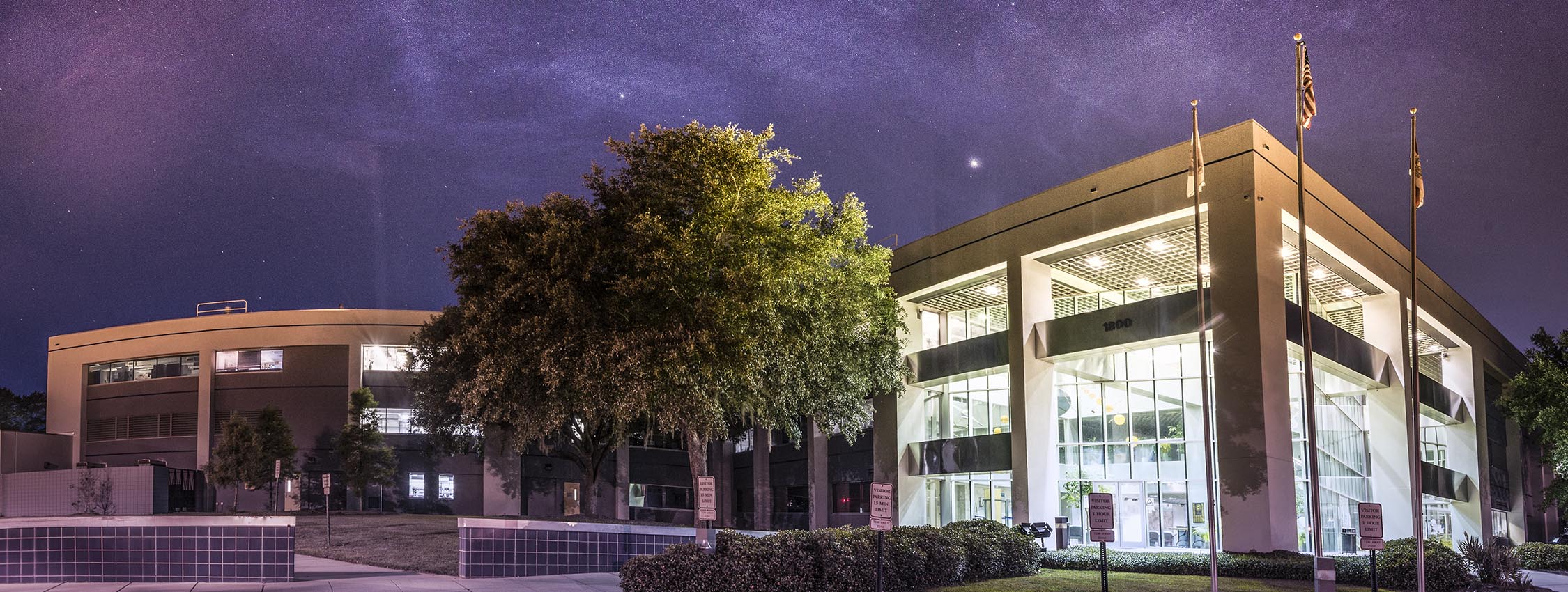 MagLab at night image